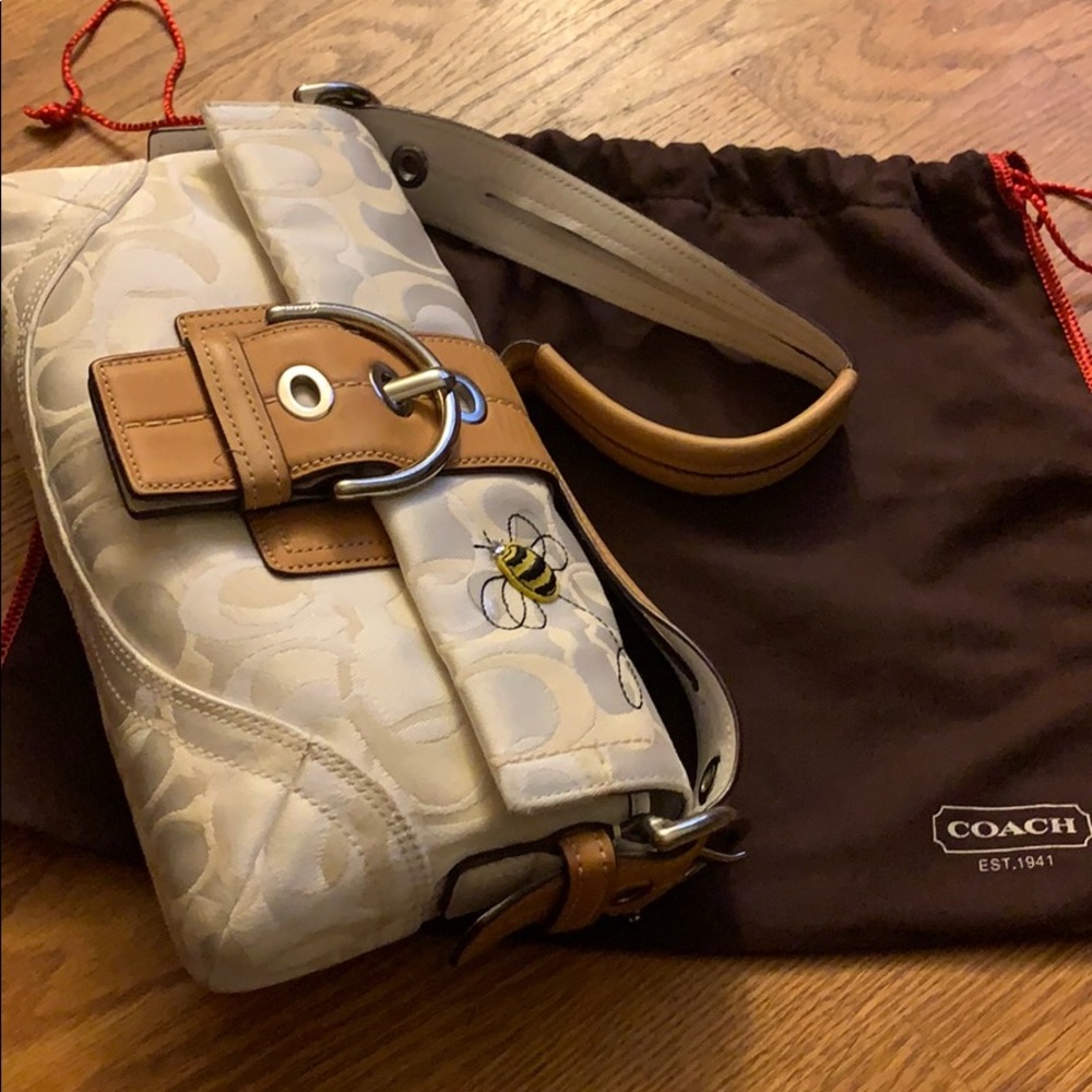 Coach hand bag